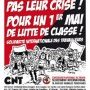 CNT INTERNATIONAL CALL FOR A FIRST OF MAY OF CLASS STRUGGLE