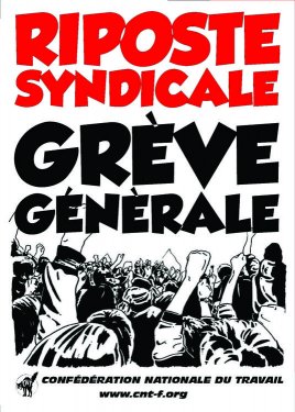 Riposte syndicale, grève générale !