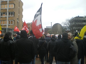 Manifestation PTT le 14 décembre 2012
