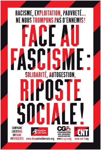 Face au fascisme : solidarité, autogestion, risposte sociale
