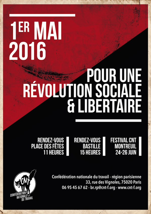 Le 1er Mai : pour une révolution sociale et libertaire