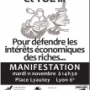 [2008 - Lyon] Manifestation antimilitariste mardi 11 novembre